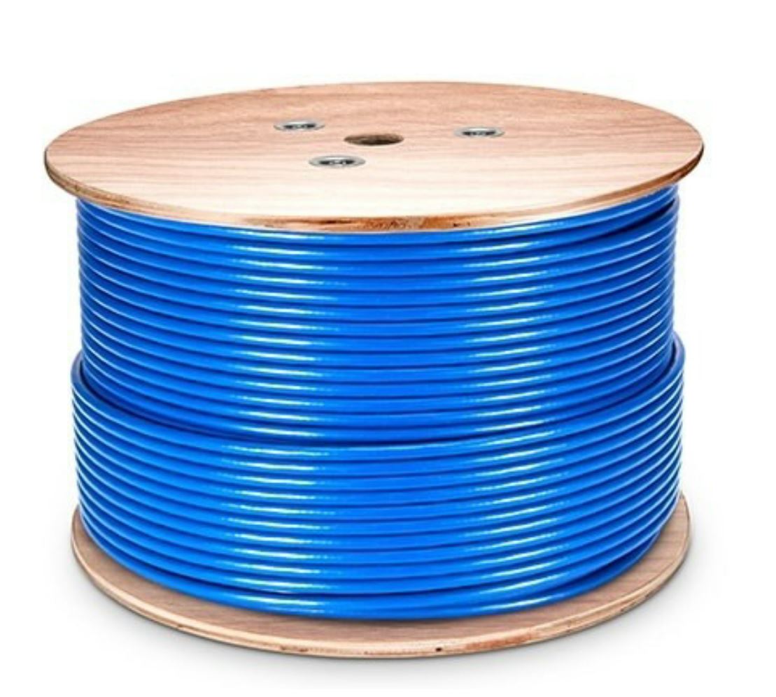 Astrotek CAT6 FTP Cable 305m Roll - Blue Full 0.55mm Copper Solid Wire Ethernet LAN Network 23AWG 0.55cu Solid 2x4p PVC Jacket Astrotek CAT6 FTP Cable 305m Roll - Blue Full 0.55mm Copper Solid Wire Ethernet LAN Network 23AWG 0.55cu Solid 2x4p PVC Jacket